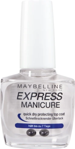 Maybelline New York Express Manicure Schnelltrocknender Überlack