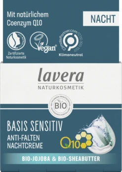 Lavera Basis Sensitiv Anti-Falten Nachtcreme
