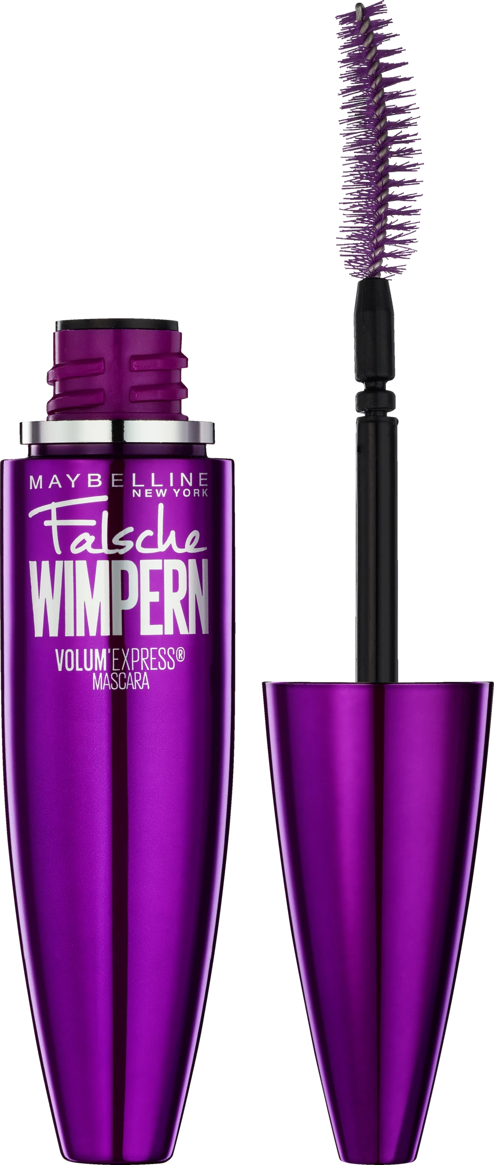 Maybelline New York Volum' Express Falsche Wimpern Mascara Very Black 4 Maybelline New York Volum' Express Falsche Wimpern Mascara Very Black – Bild 2