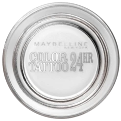 Maybelline New York Eyestudio Color Tattoo 24H Creme-Gel-Lidschatten Nr. 45 Infinite White
