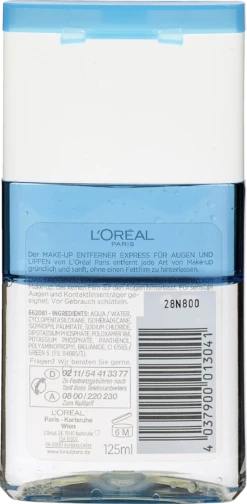 L’Oréal Paris Dermo Expertise Milder Make Up-Entferner Augen Und Lippen Wasserfest 5 L’Oréal Paris Dermo Expertise Milder Make Up-Entferner Augen Und Lippen Wasserfest -Catrice Cosmetics Geschäft MAM 5120229 SHOP IMAGE 1.4