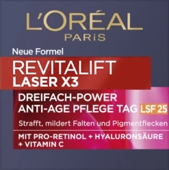 Laser X3 Dreifach-Power Anti-Age Pflege Tag LSF25