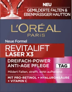 Laser X3 Dreifach-Power Anti-Age Pflege Tag