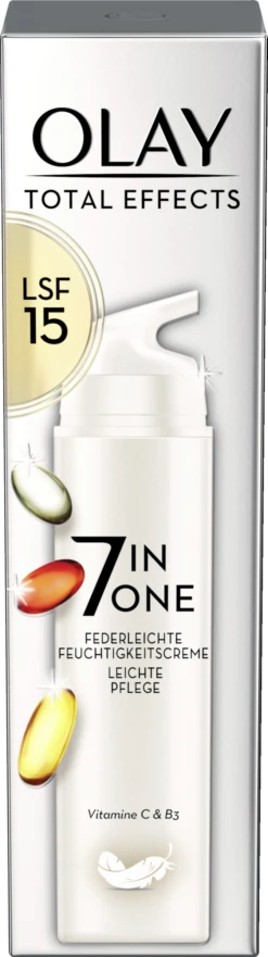 Total Effects 7in1 Federleichte Feuchtigkeitscreme LSF 15