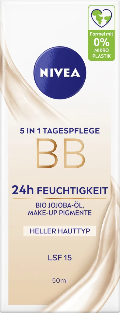 NIVEA BB 5in1 Tagespflege Heller Hauttyp LSF15 3 NIVEA BB 5in1 Tagespflege Heller Hauttyp LSF15
