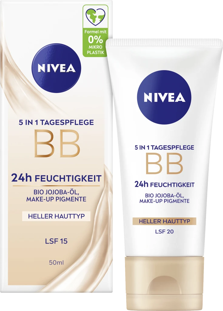 NIVEA BB 5in1 Tagespflege Heller Hauttyp LSF15 6 NIVEA BB 5in1 Tagespflege Heller Hauttyp LSF15 – Bild 4